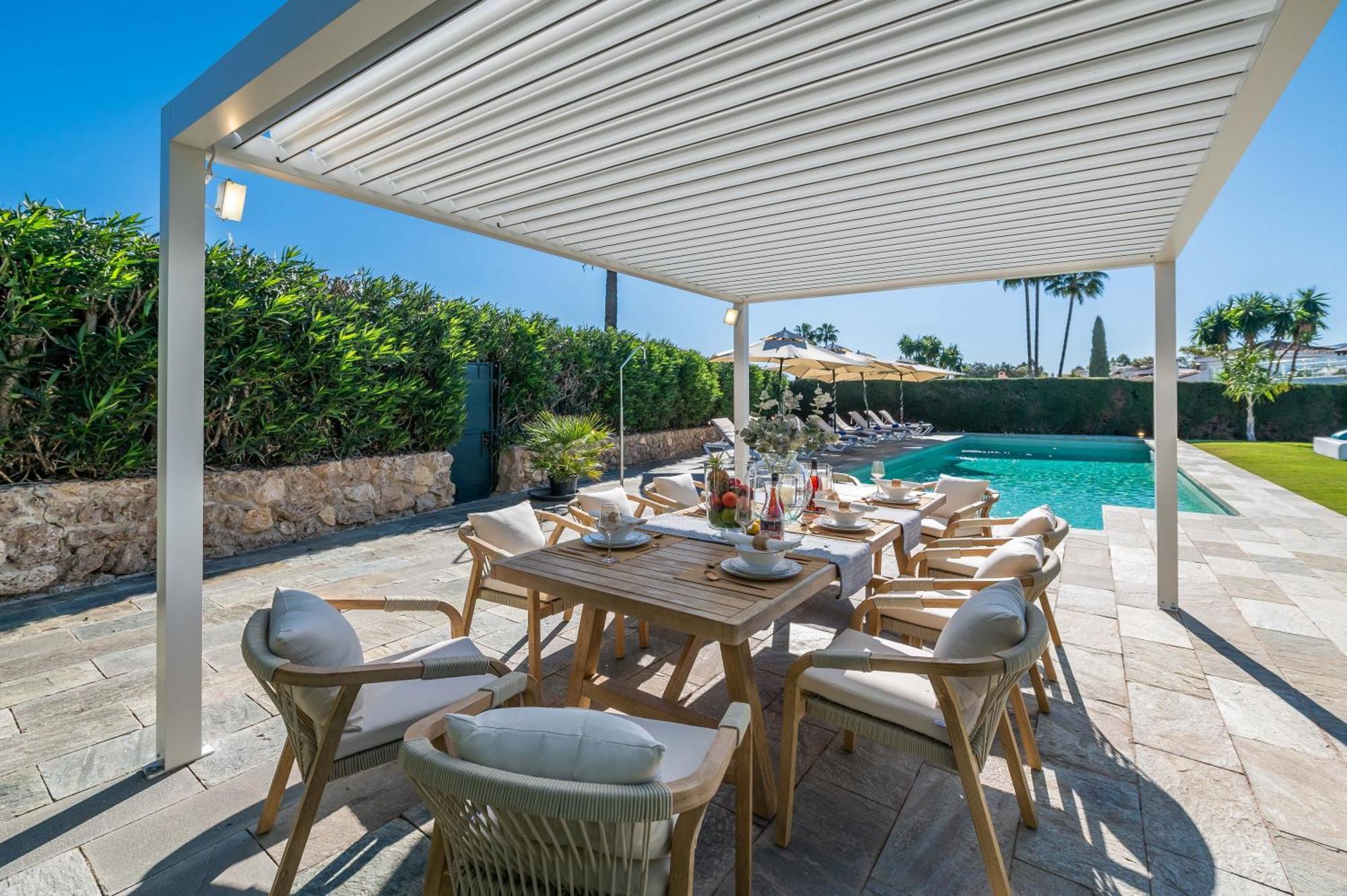 Villa Vacation I Milka, Frontline Golf, Giant Private Heated Pool, Close To High-end Restaurants, 8min Puerto Banus, Cine